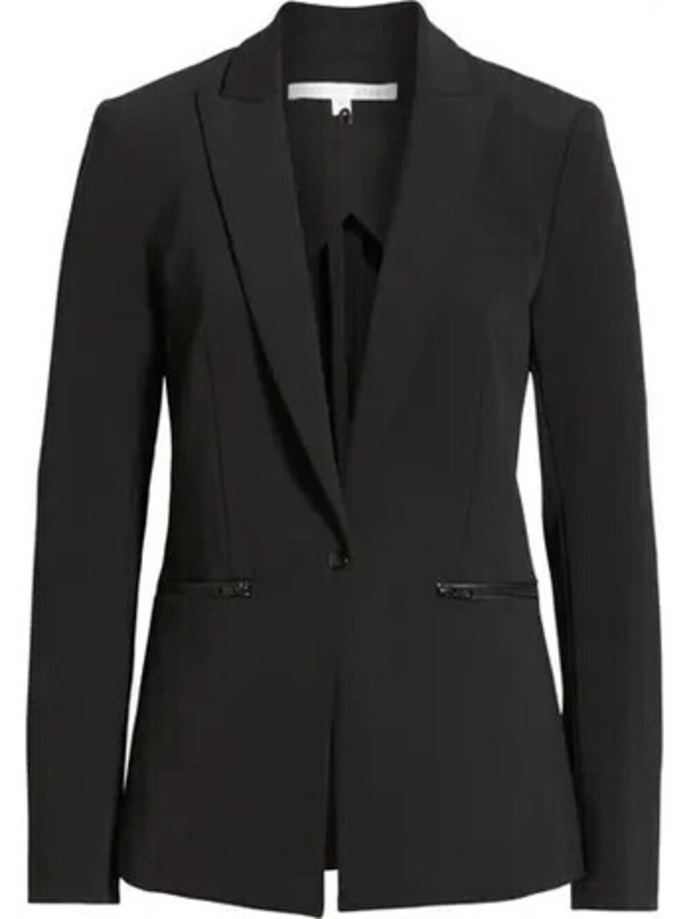 NEW, Veronica Beard Bi-Stretch Scuba Jacket in Black - size 8 #SJ2728